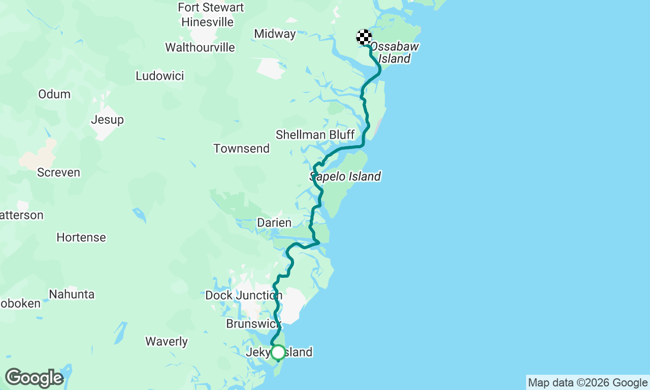 Voyage map