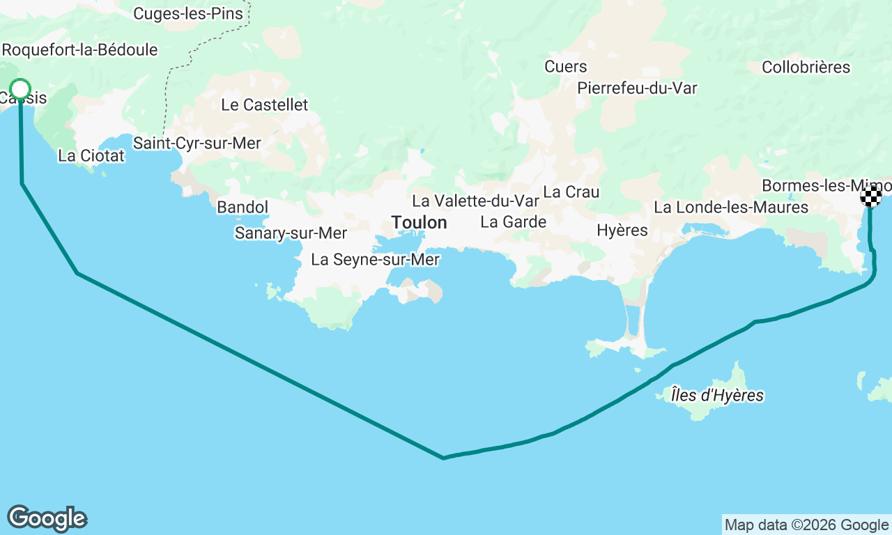 Cassis to La Lavandou