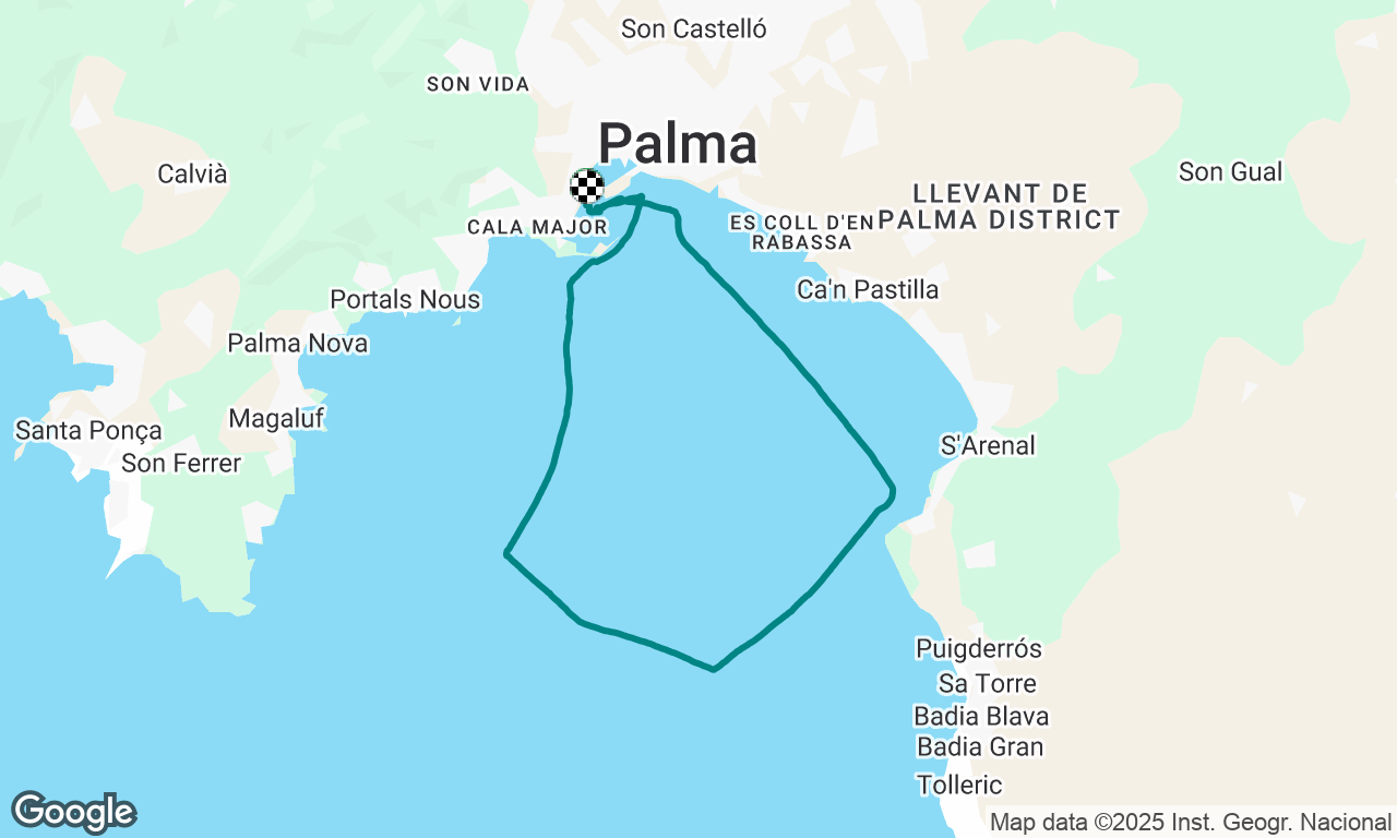 Afternoon in Palma bay