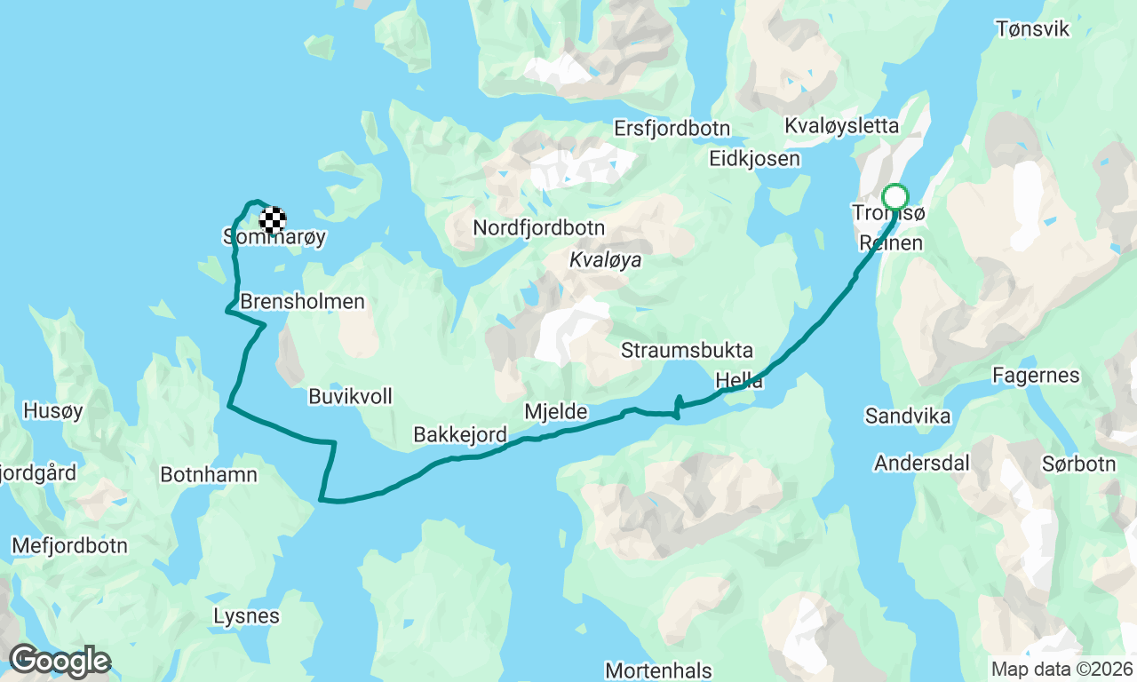 Tromso to Sommeroy