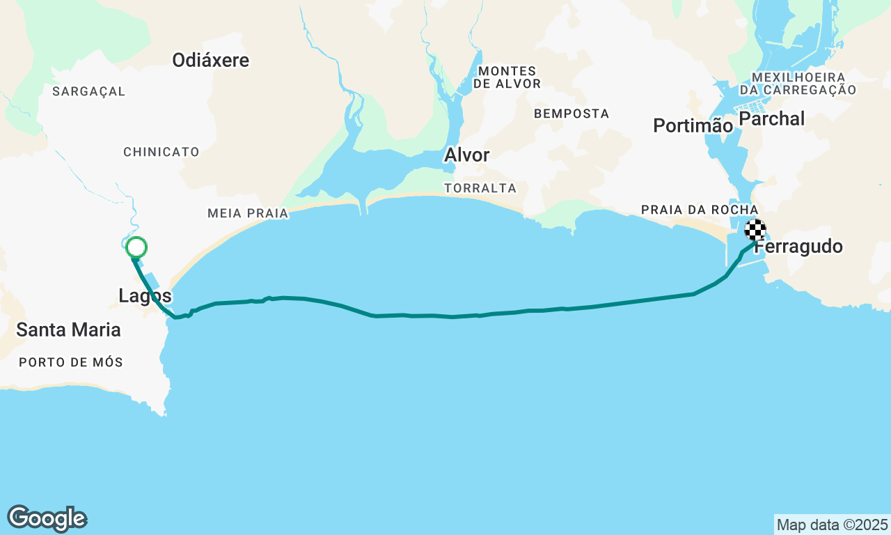 Voyage map