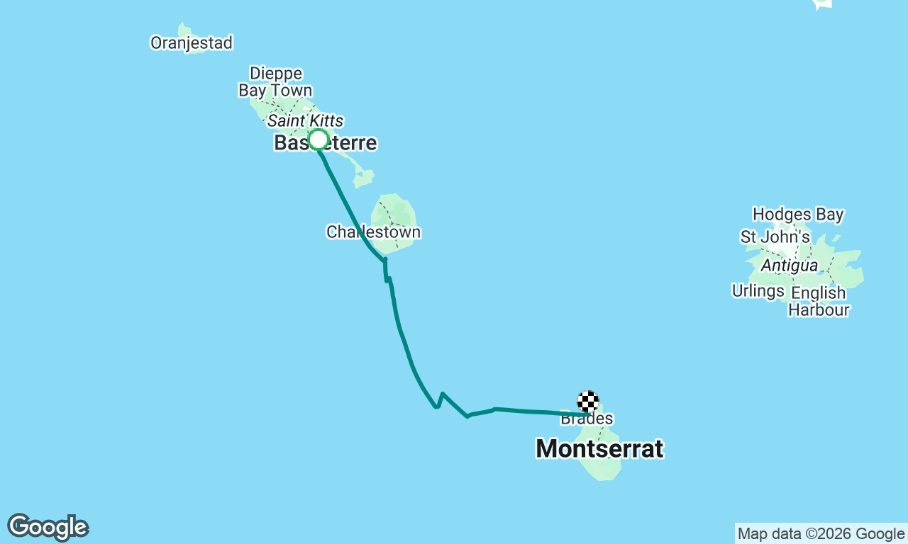 Voyage map