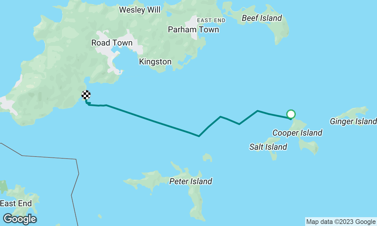 Cooper Is to Nanny Cay Base