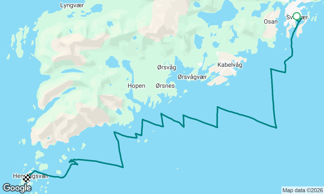 Voyage map