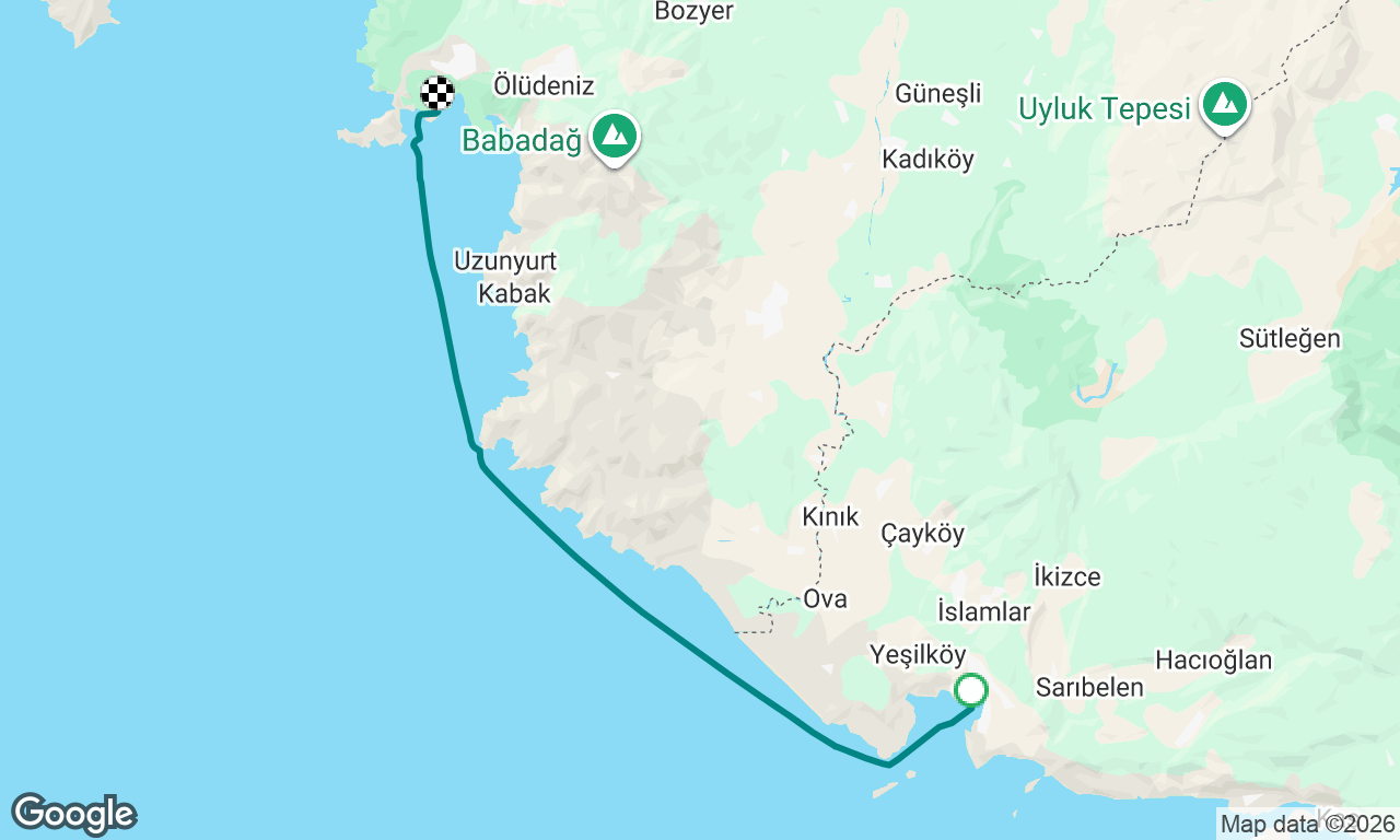 Voyage map