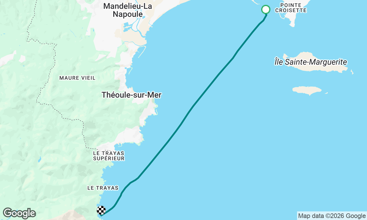 Voyage map