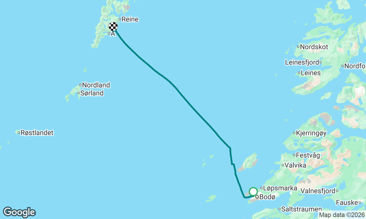 Voyage map