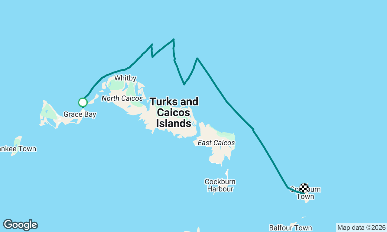 To grand Turk