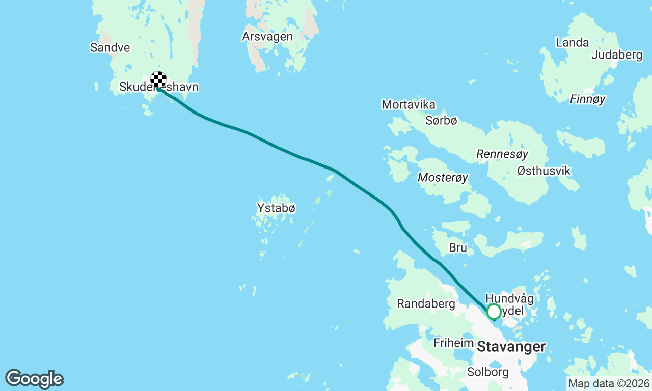 Voyage map