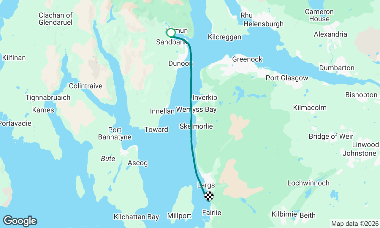Holy Loch - Largs 