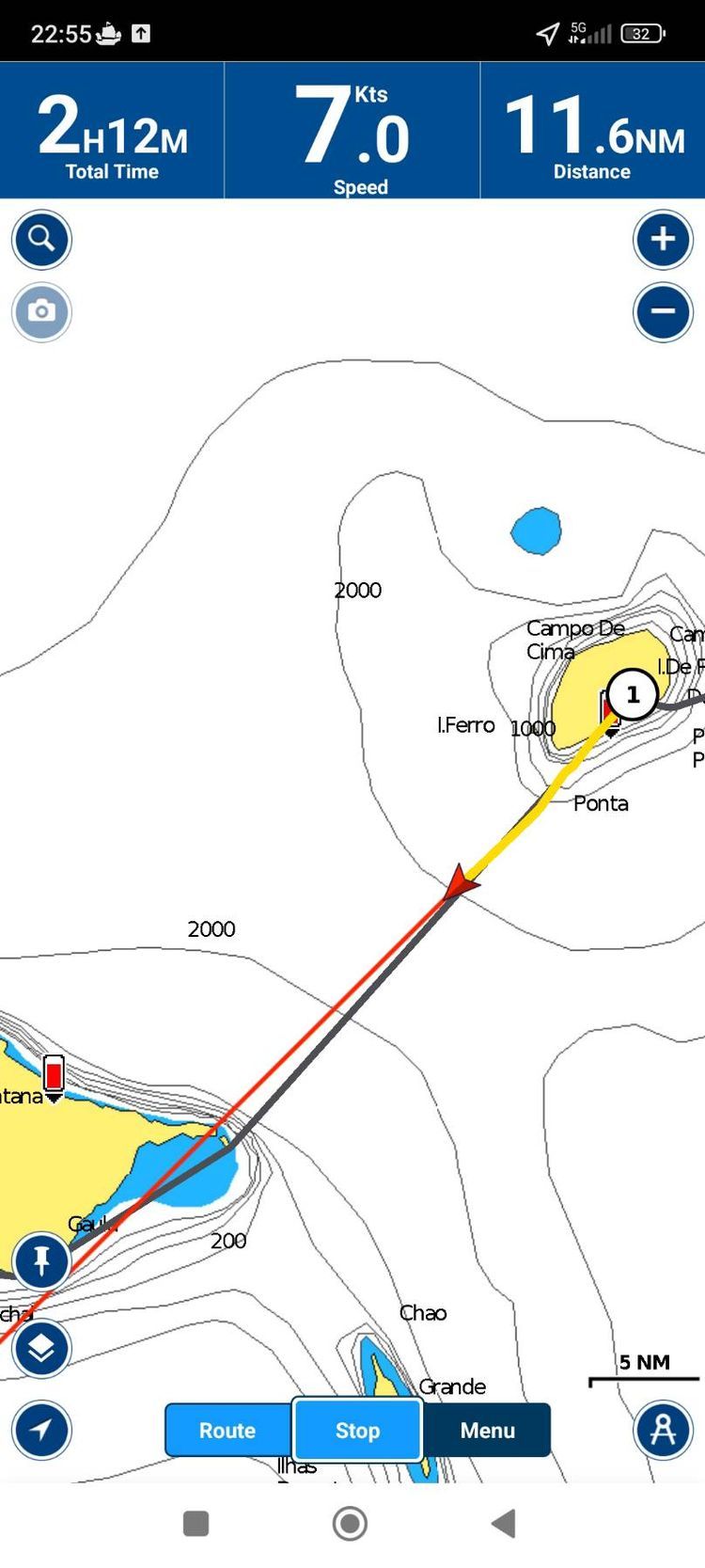 Voyage photo from Porto Santo - Funchal (AzoreanDream)