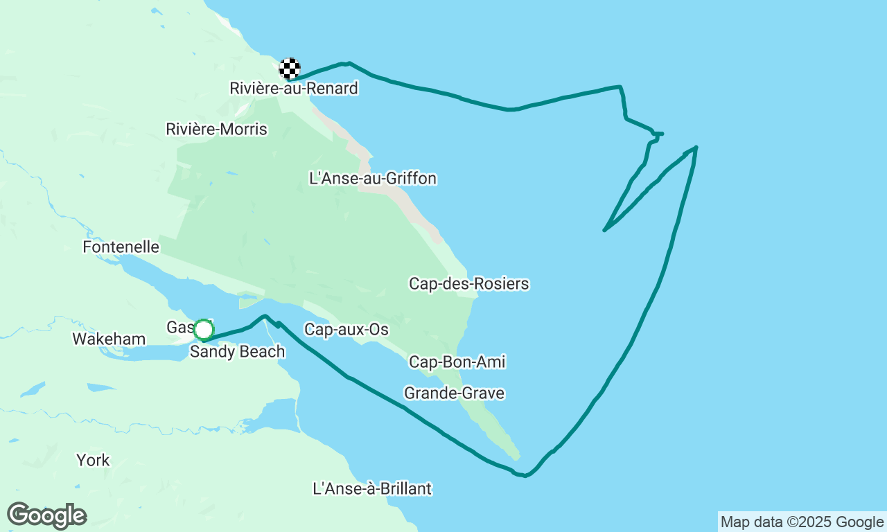 Stage Bareboat : Gaspé à Riviere-au-Renard