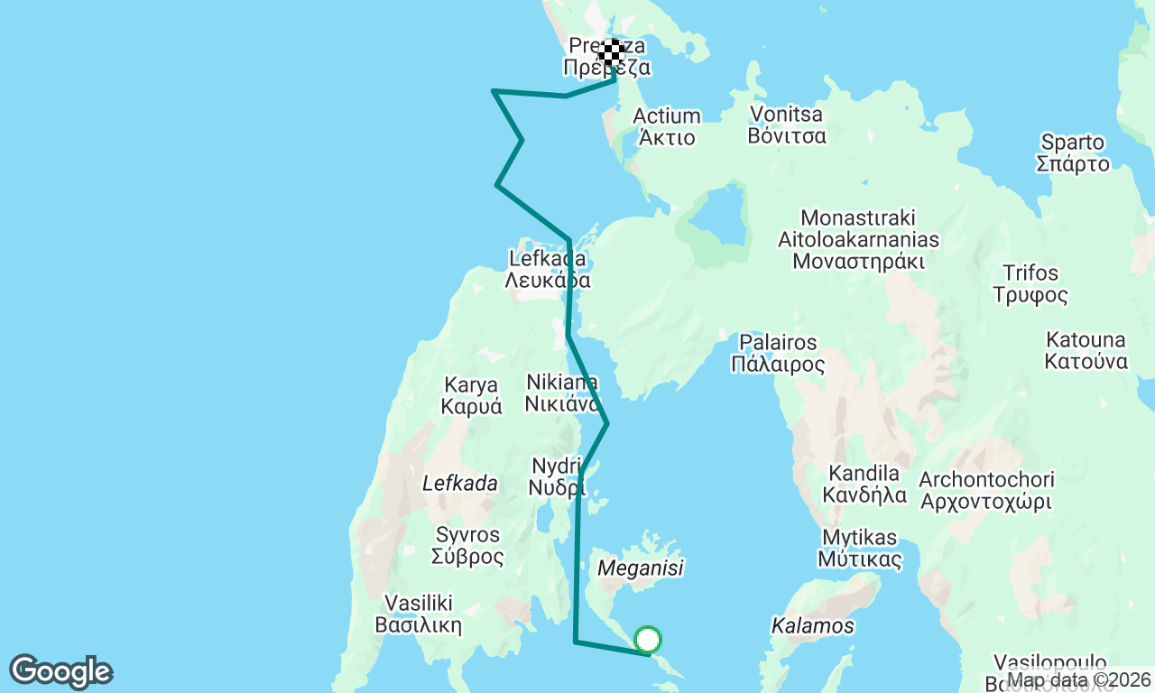 Voyage map