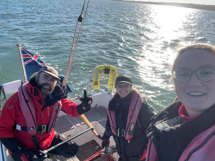 Voyage photo from Cowes to Gosport