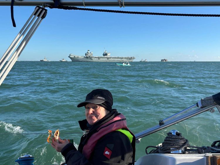 Voyage photo from Cowes to Gosport