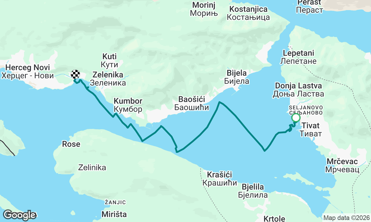 Voyage map