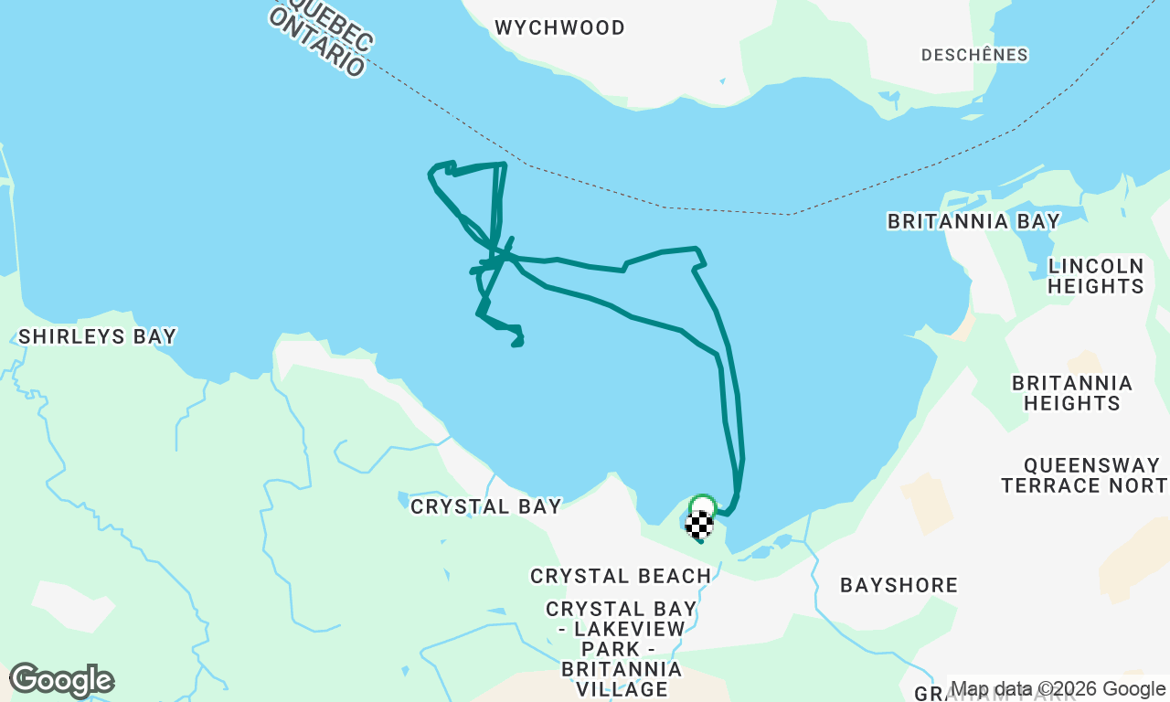 Voyage map