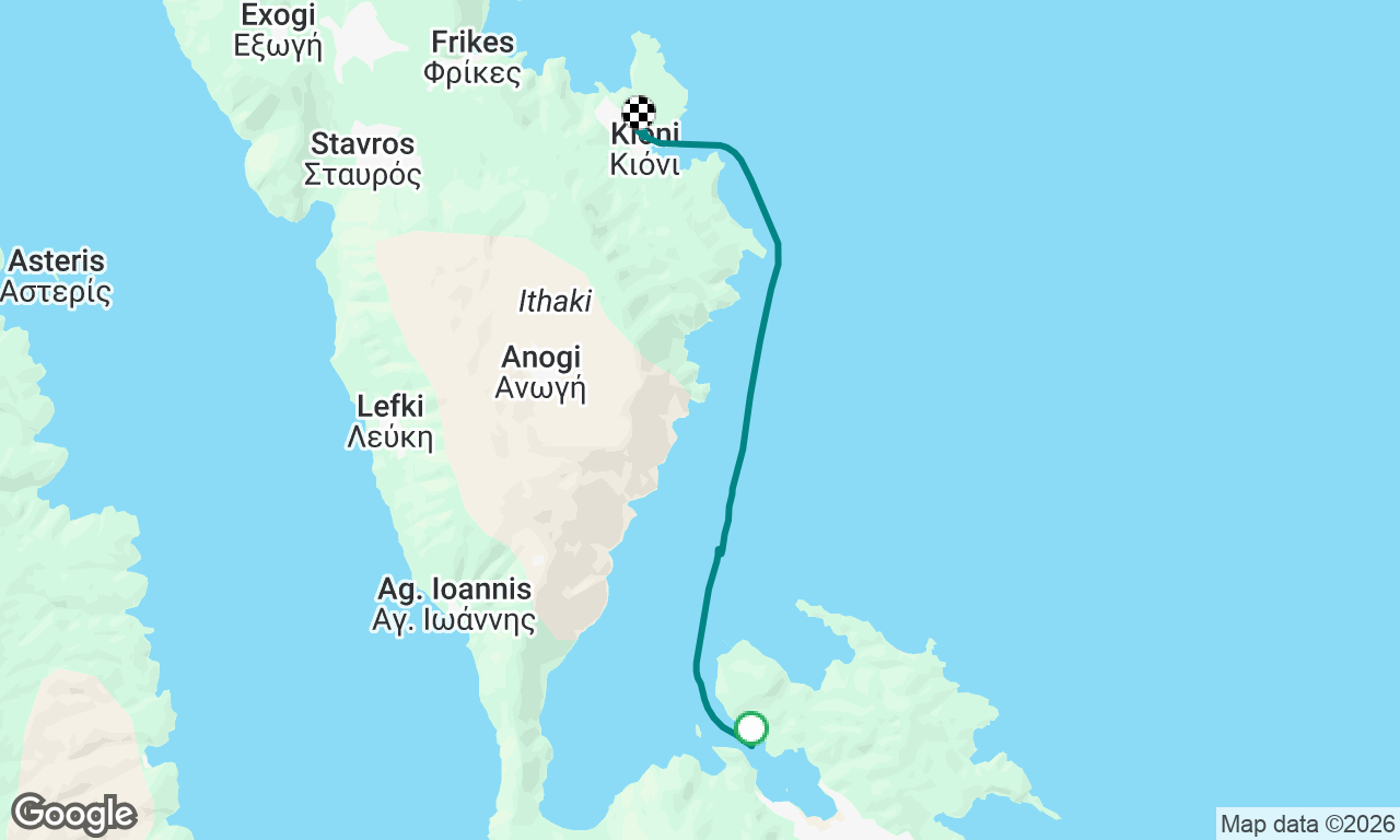 Voyage map