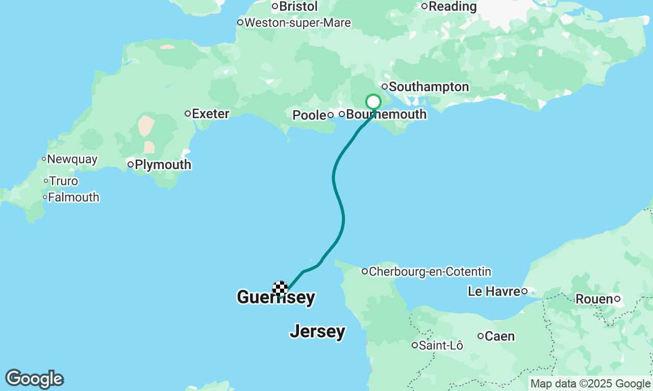 Passage to St Peter Port - Ariadne