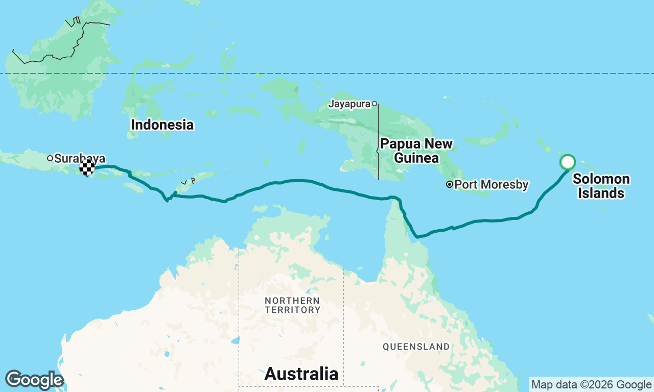 Voyage map
