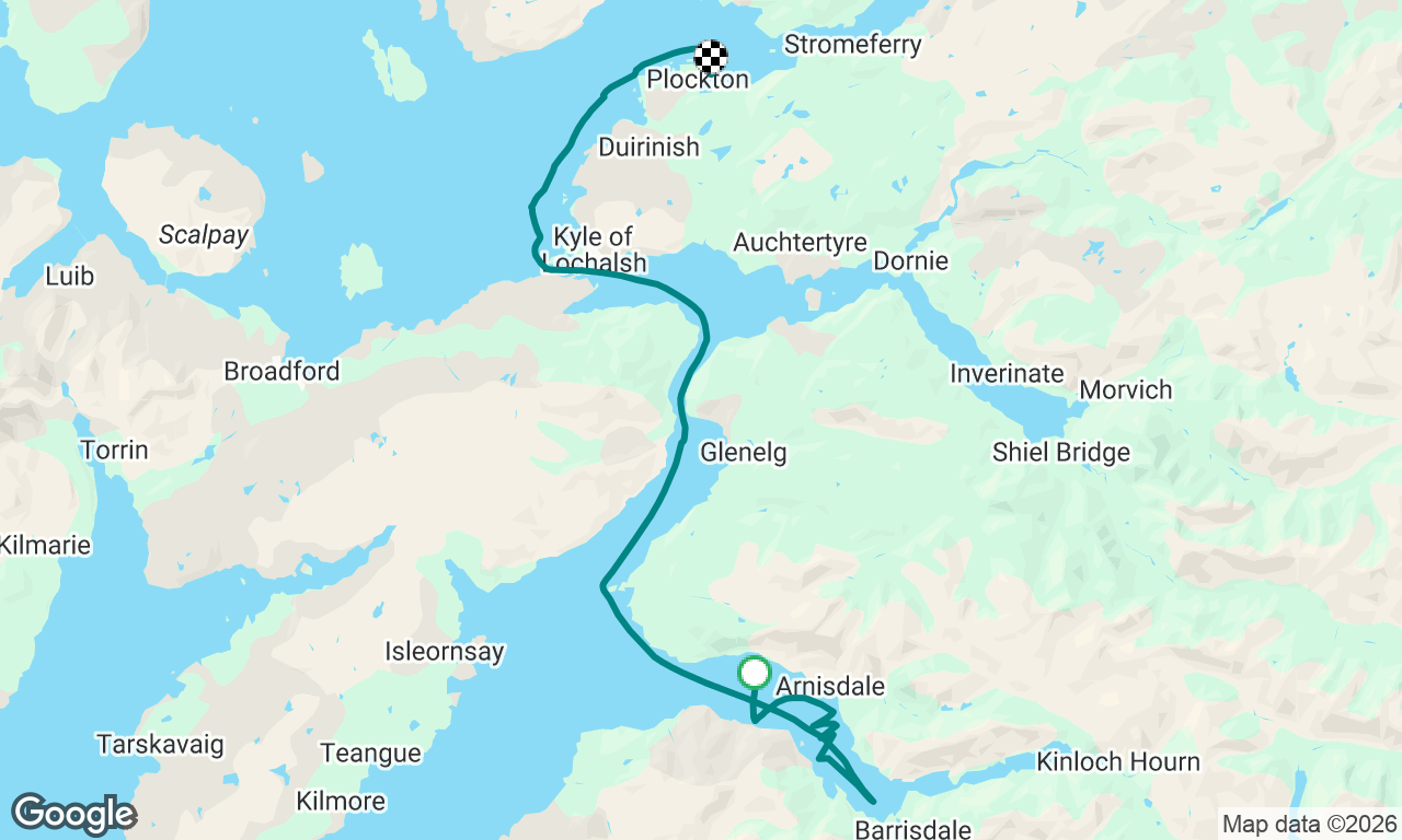Loch Hourn to Plockton