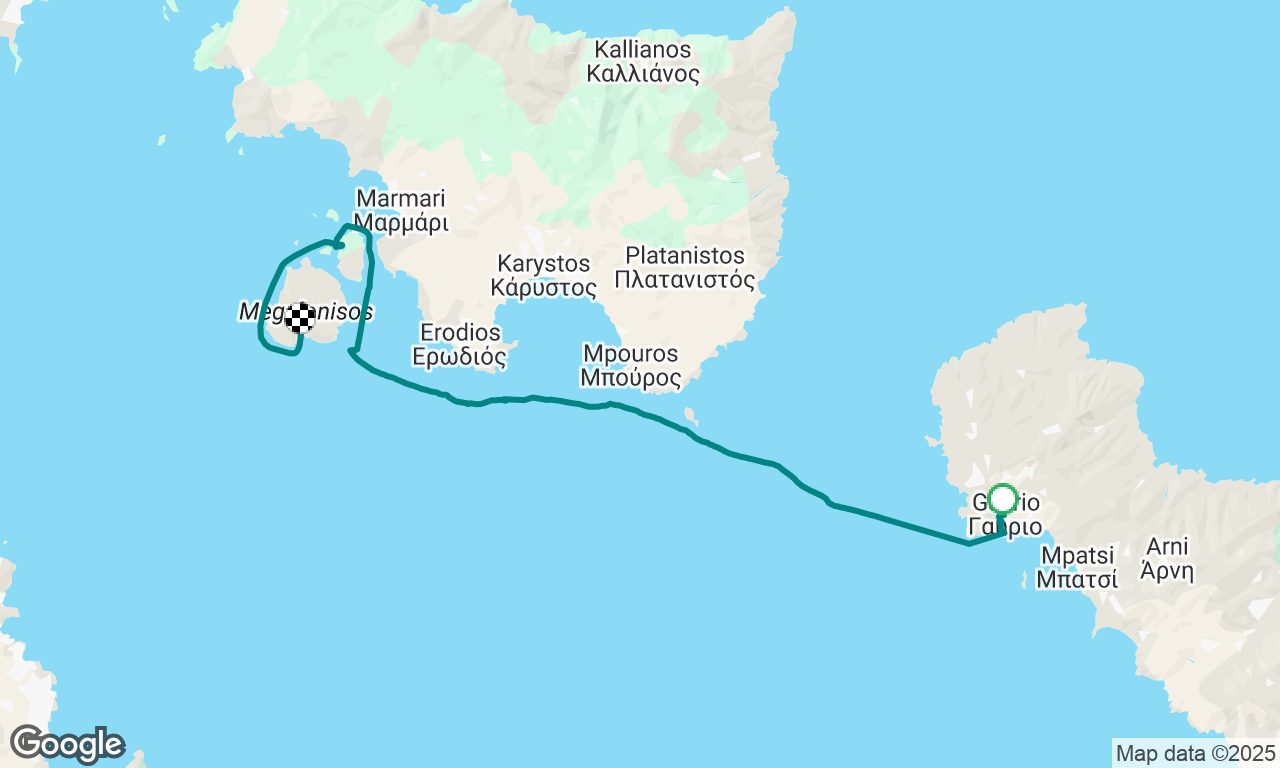 🇬🇷Andros to Megalonisos