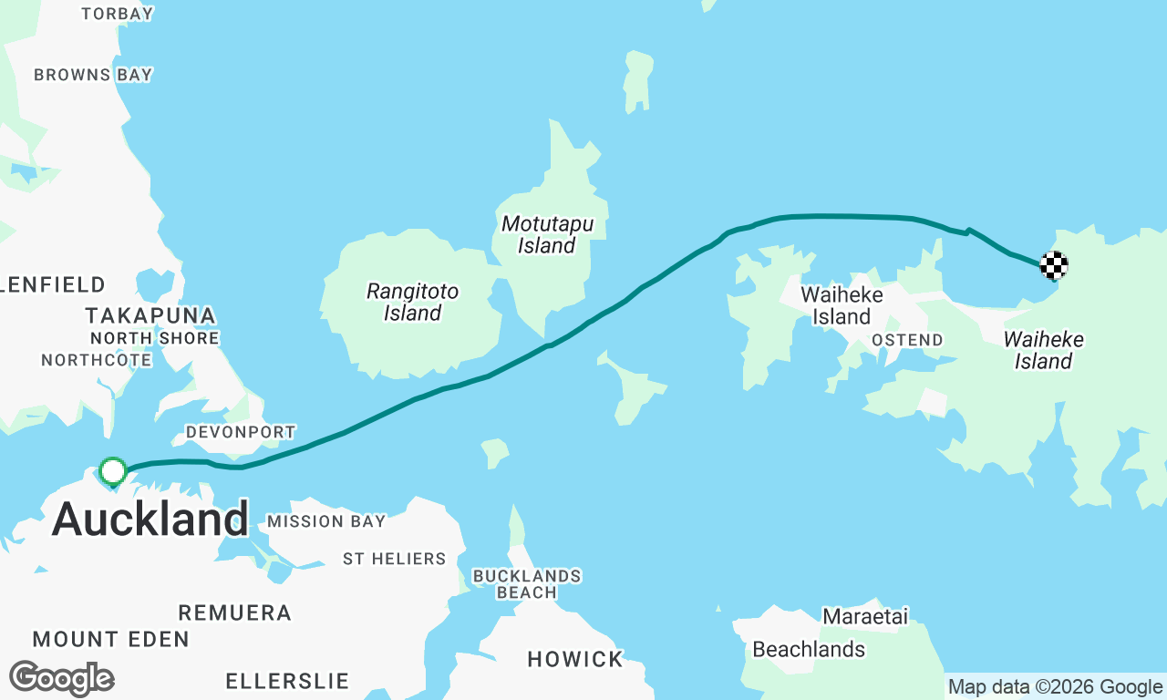 Cruise to Waiheke