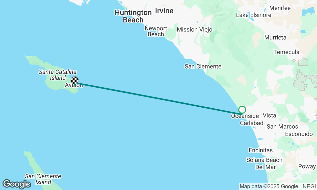 Oceanside to Avalon