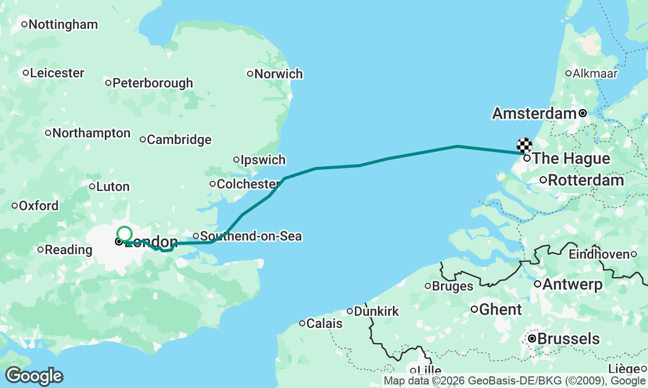 Voyage map
