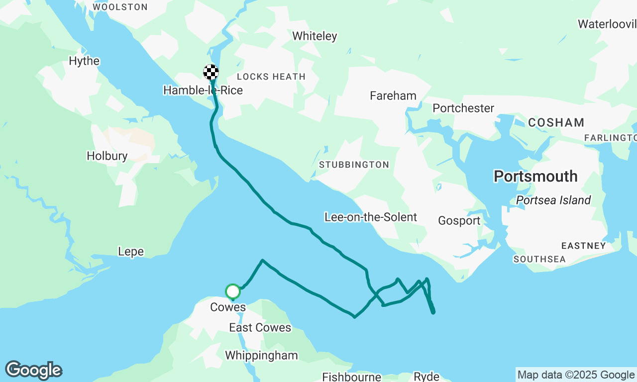 Cowes to Port Hamble
