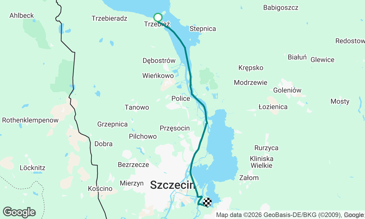 Voyage map