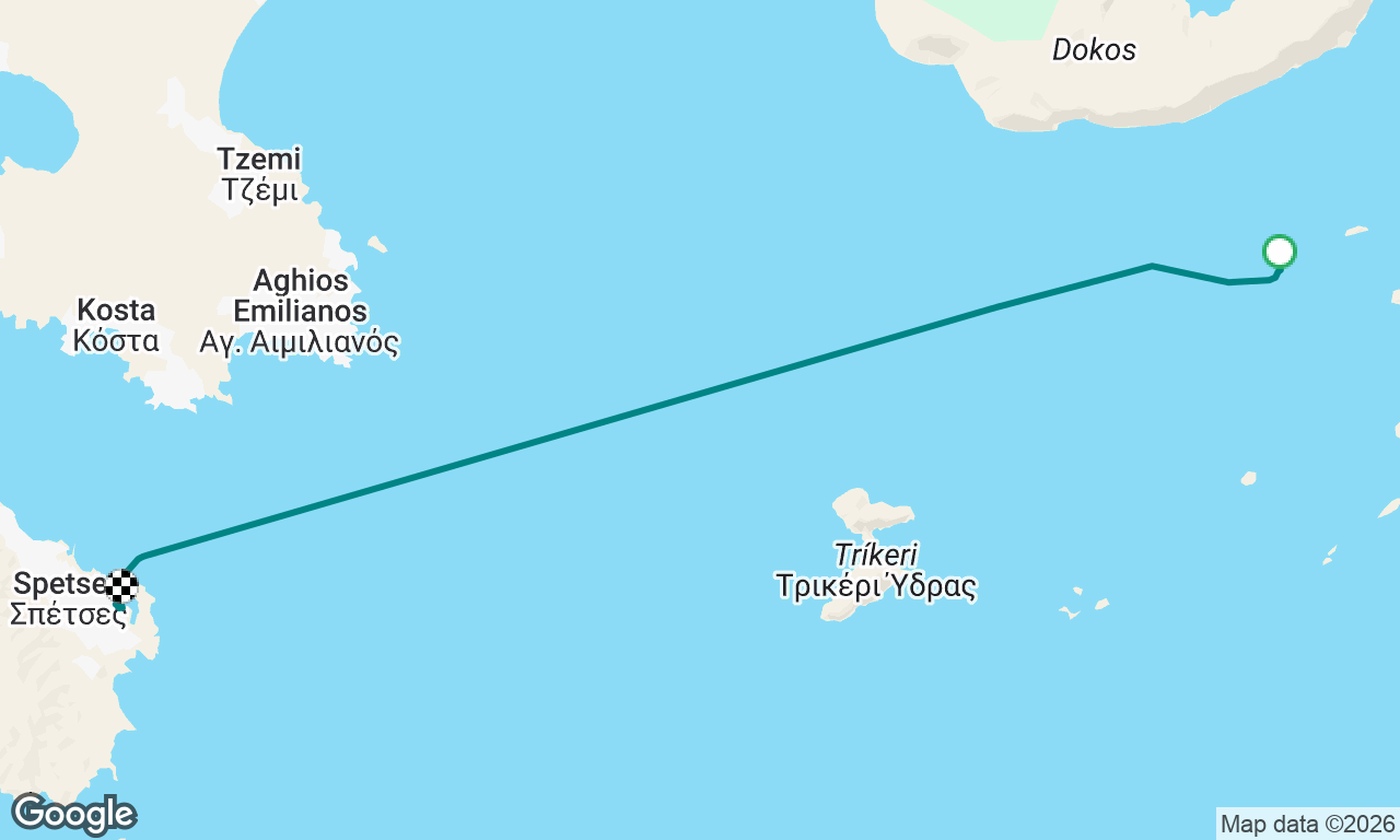 Voyage map