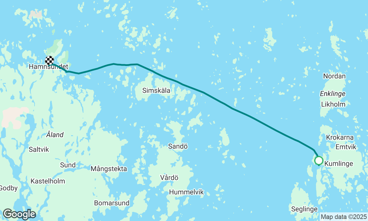 Day 22, Sailing to Hamnsundet, Aland