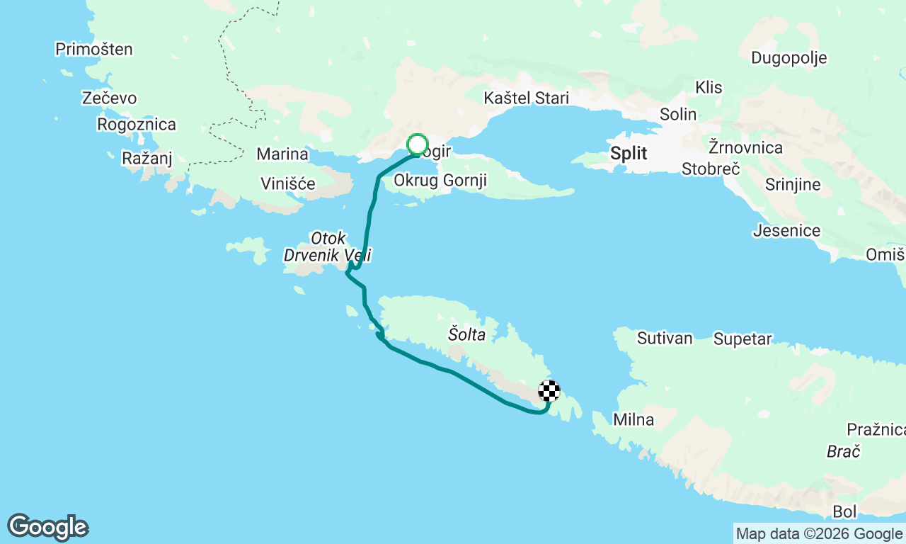 Voyage map