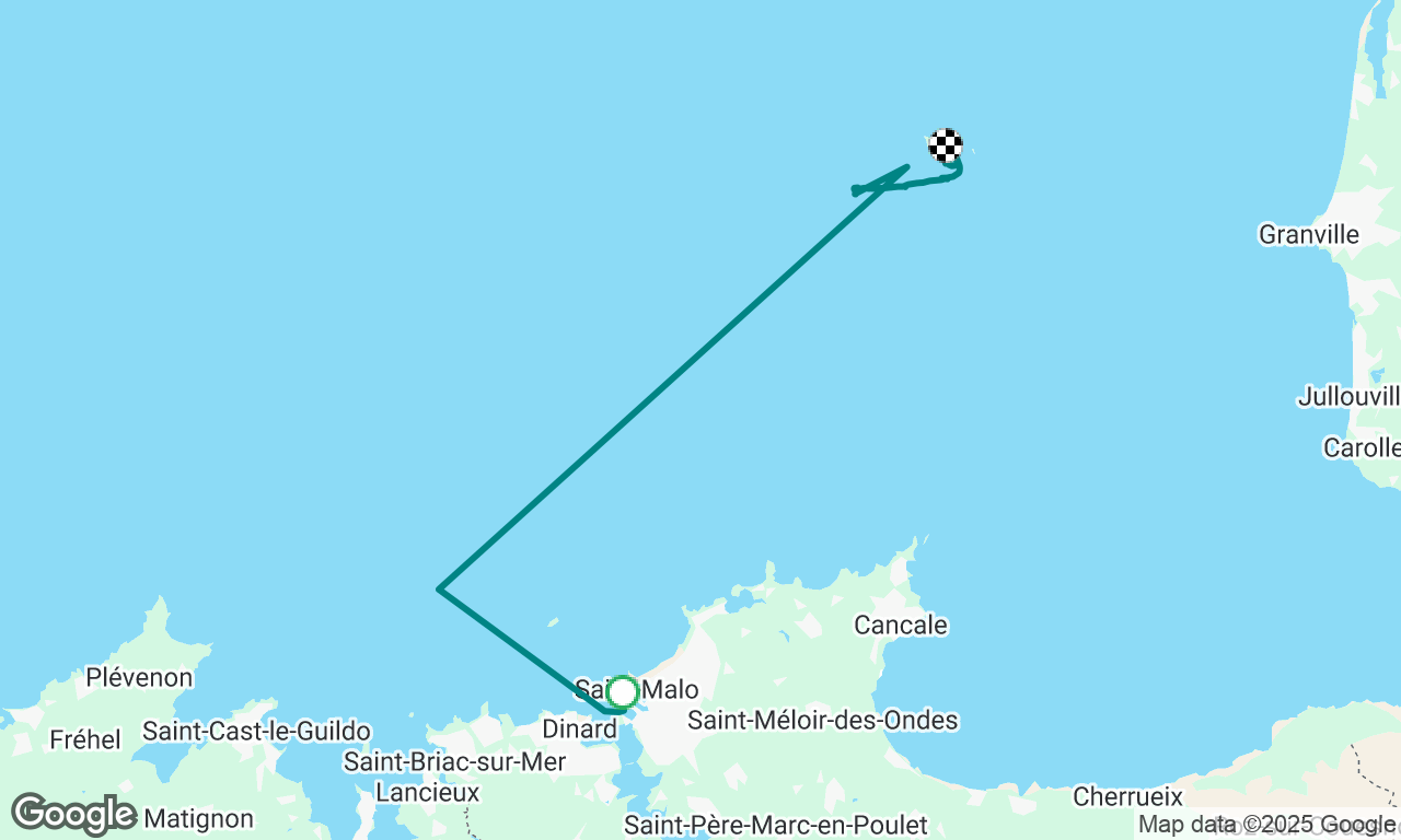 St Malo to Iles Chausey