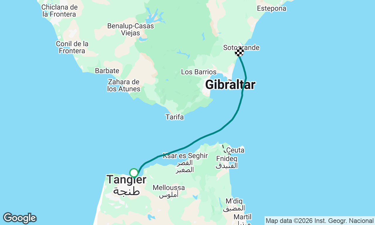 Alboran trip: Tanger -> San Roque (anchoring)