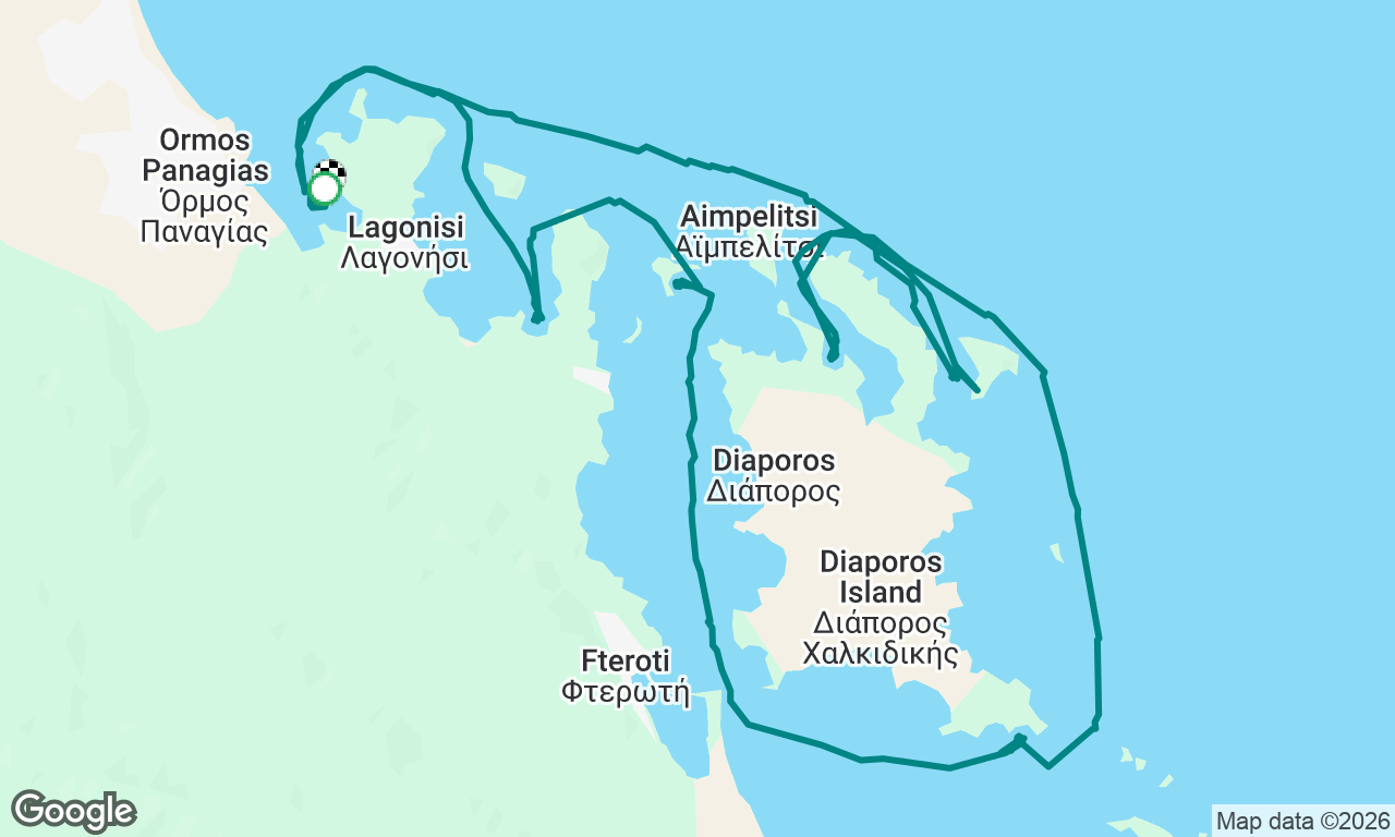 Voyage map