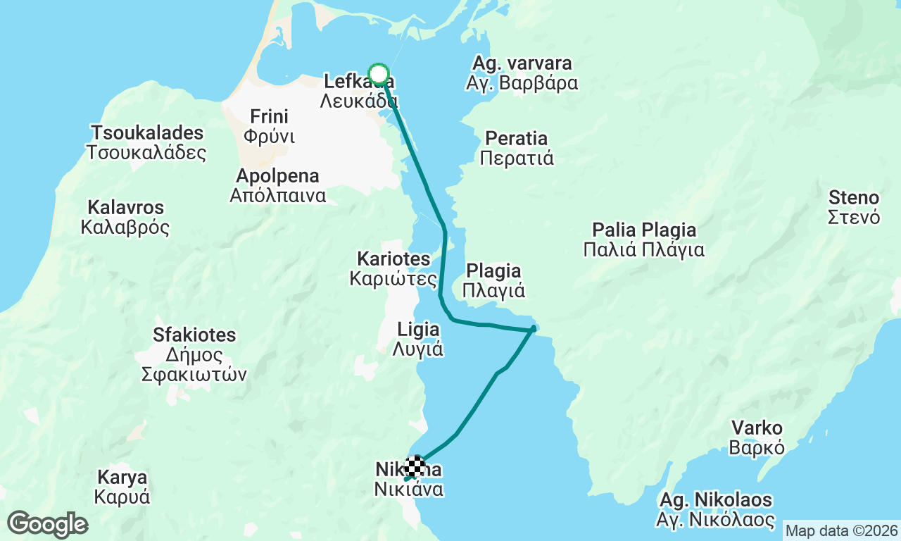 Voyage map