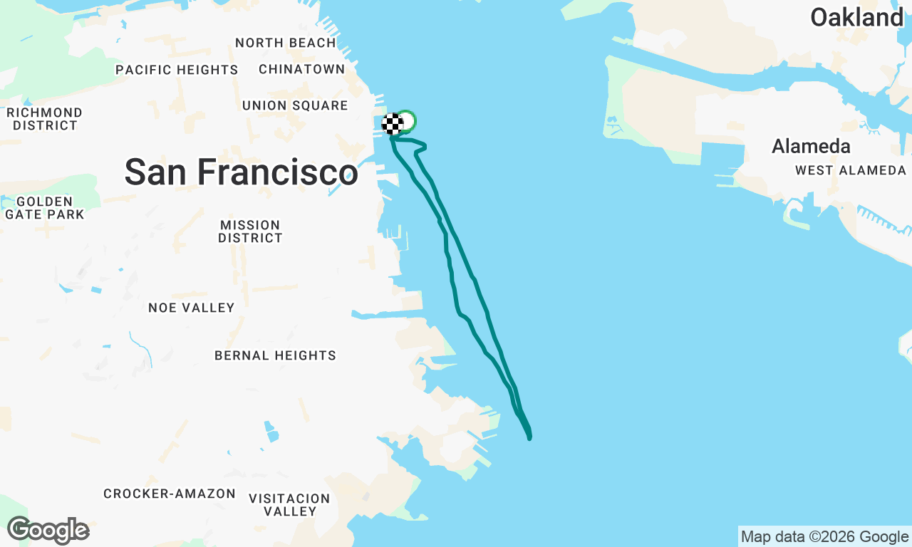 Voyage map