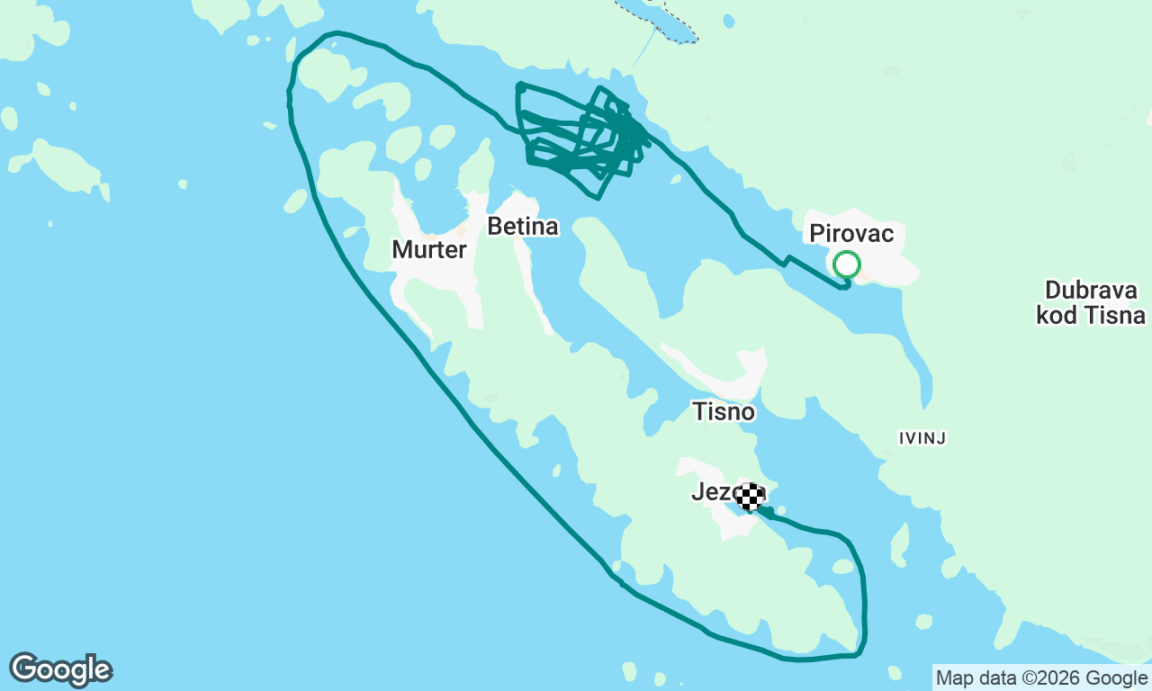 Voyage map