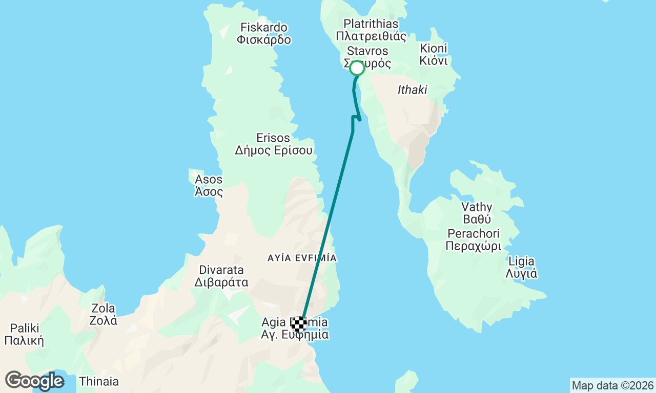 Voyage map