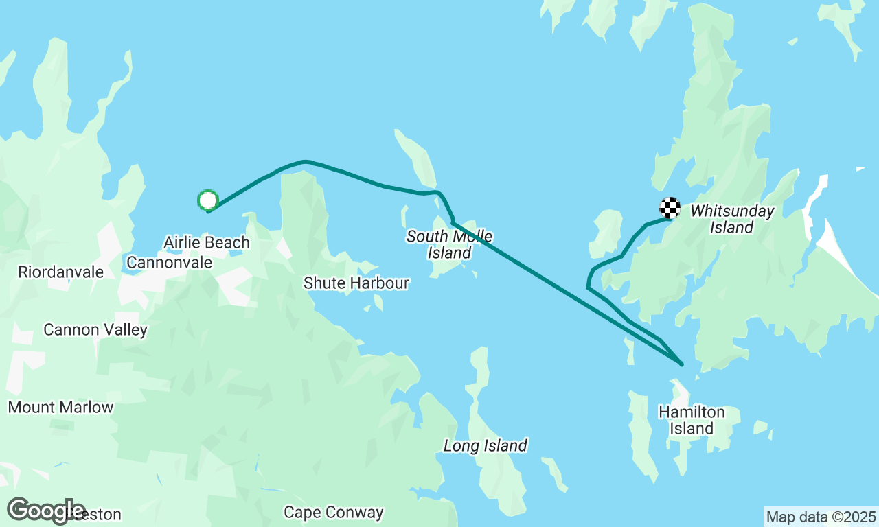 QLD25 37. Airlie Beach to CID Harbour via South Molle and Hamilton Islands