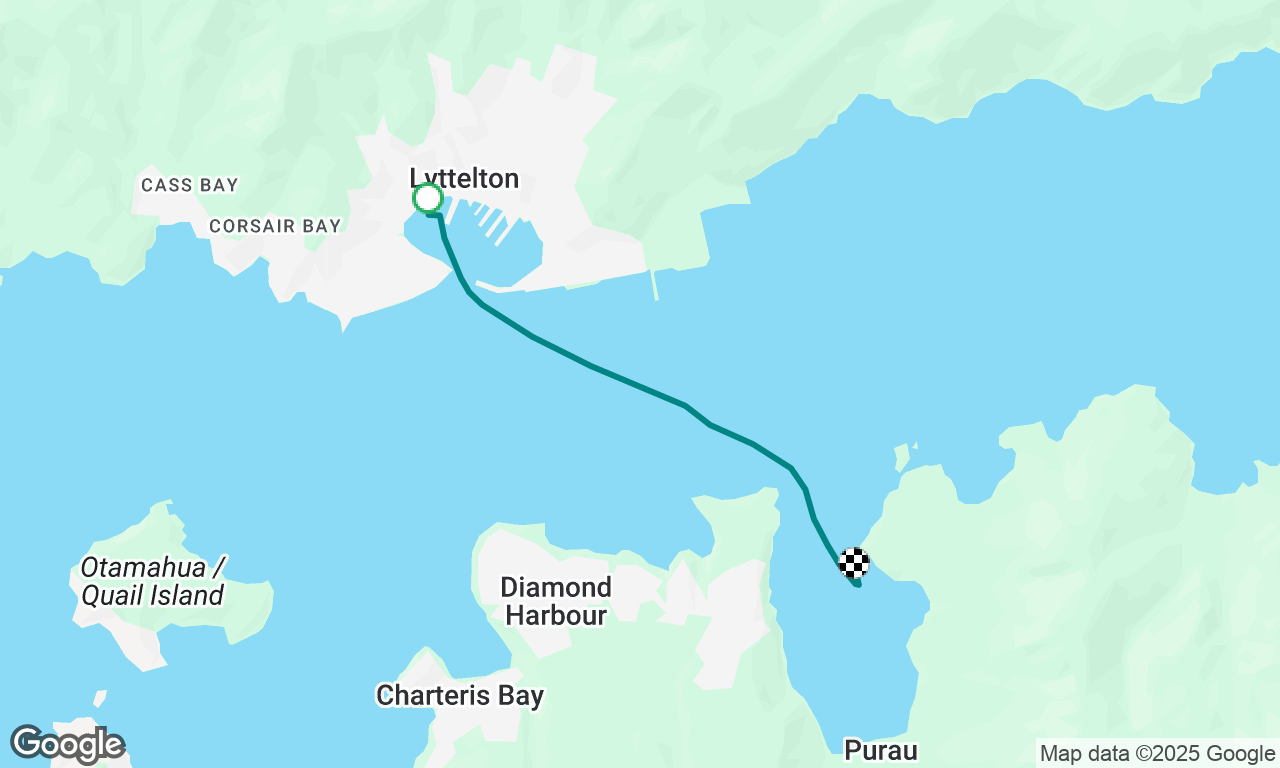 Motor out to Purau