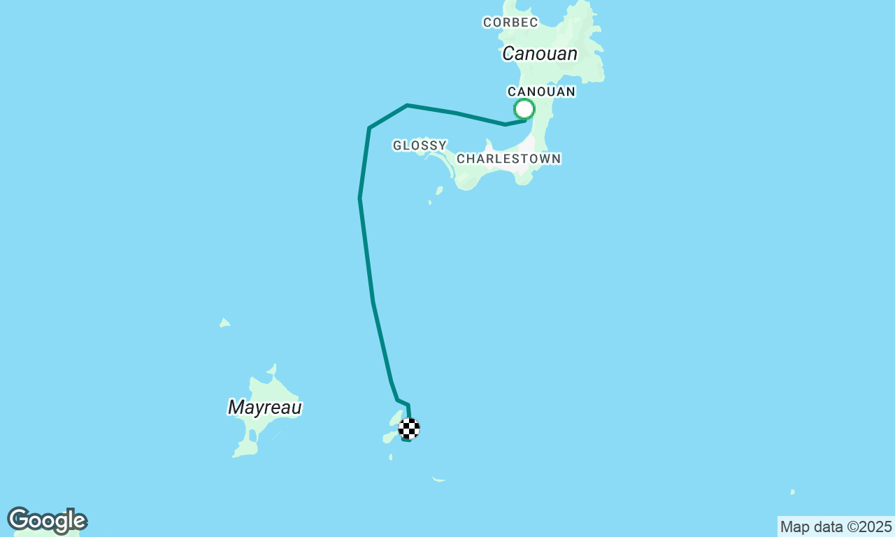 Canouan to Tobago Keys