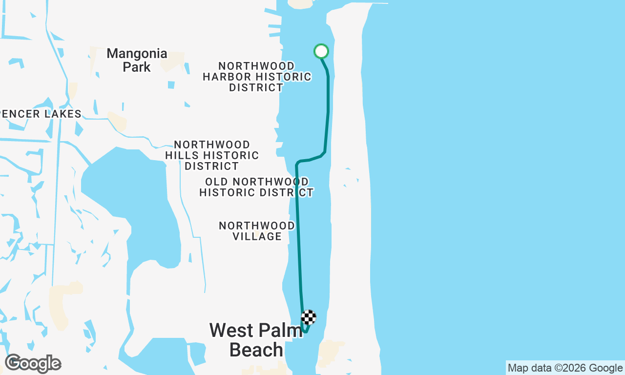 Voyage map