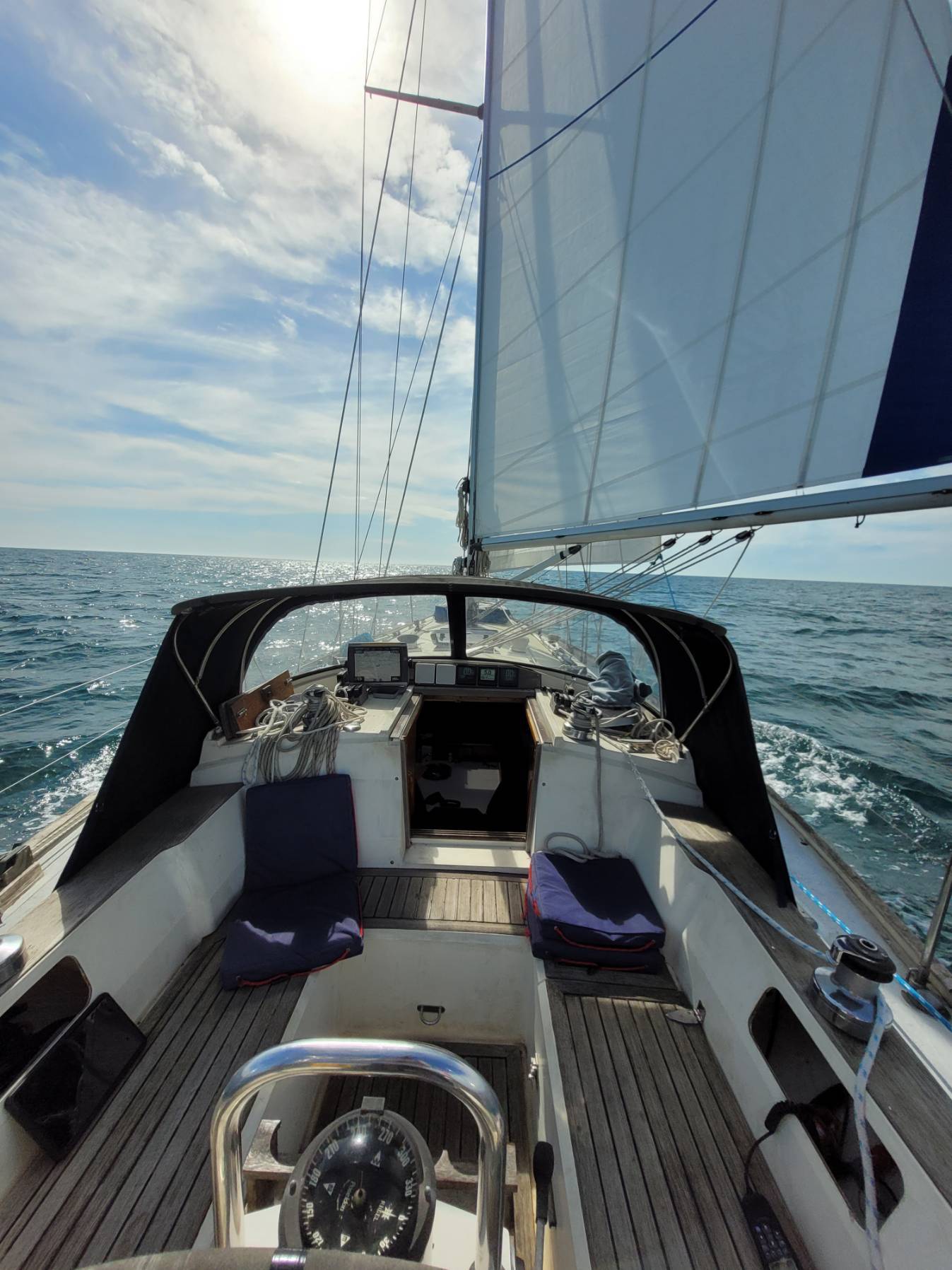 Yacht delivery, South Coast UK leg._4AFF600E-1084-45FE-A267-5D6325DC4EA4