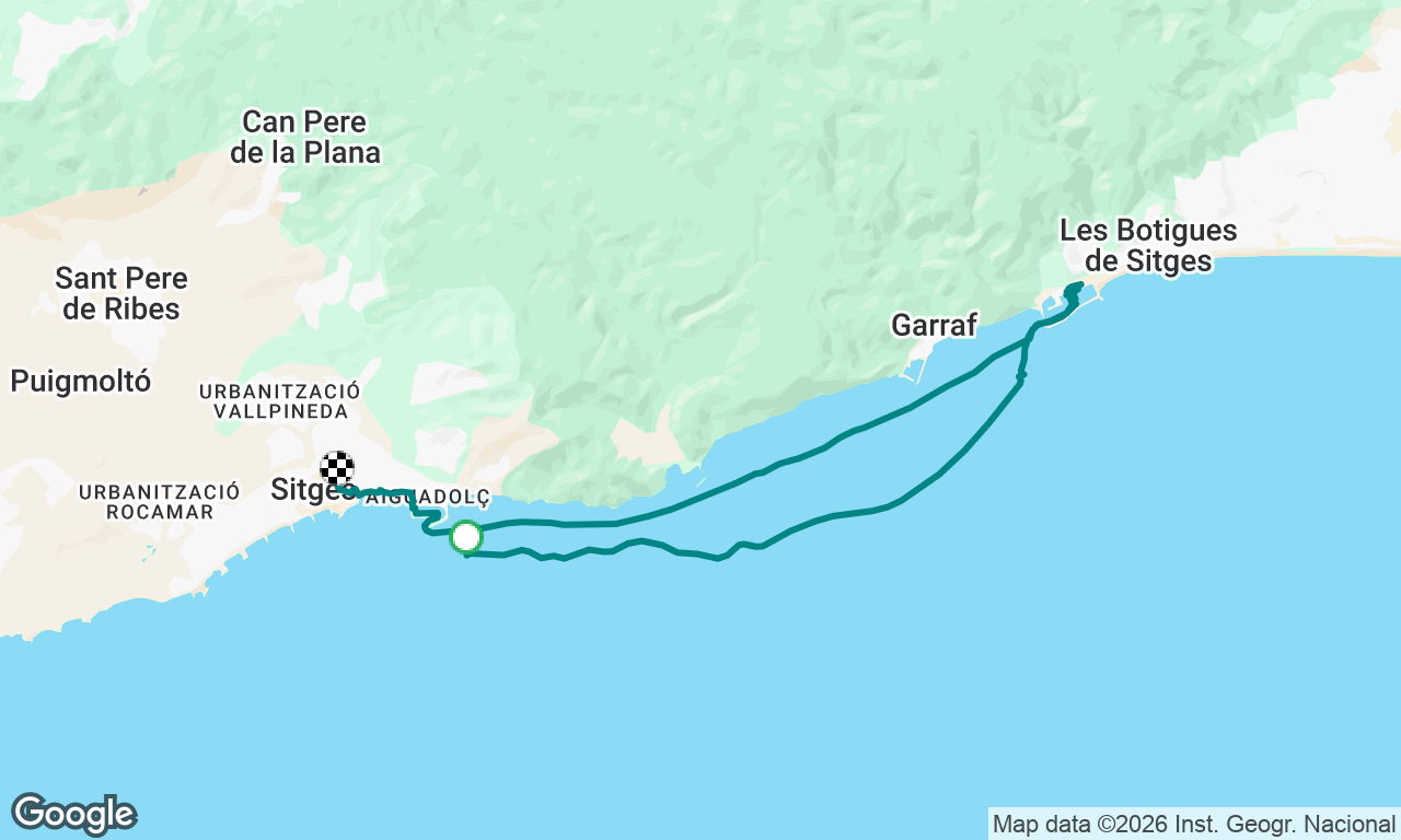 Voyage map
