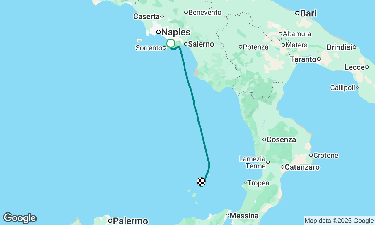 Positano -> Panarea