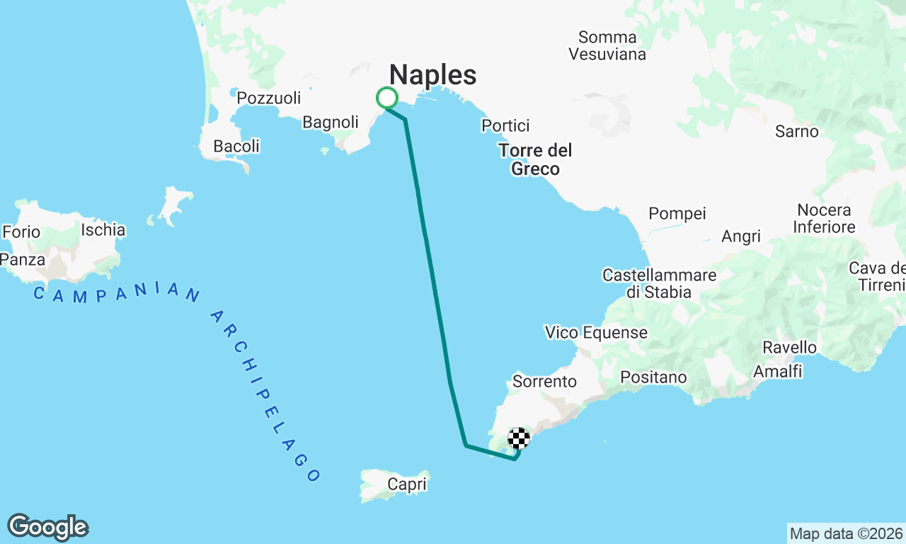 Voyage map