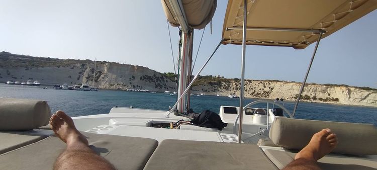Voyage photo from Catamaran Bali catspace charter 